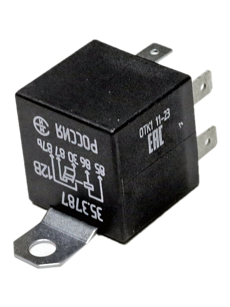 Реле стартера,ЗИЛ,ПАЗ (12В, 50/15А) 5-контактное с кронштейном