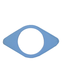 Прокладка упл. слива масла ЯМЗ (фторсиликон) (синяя)