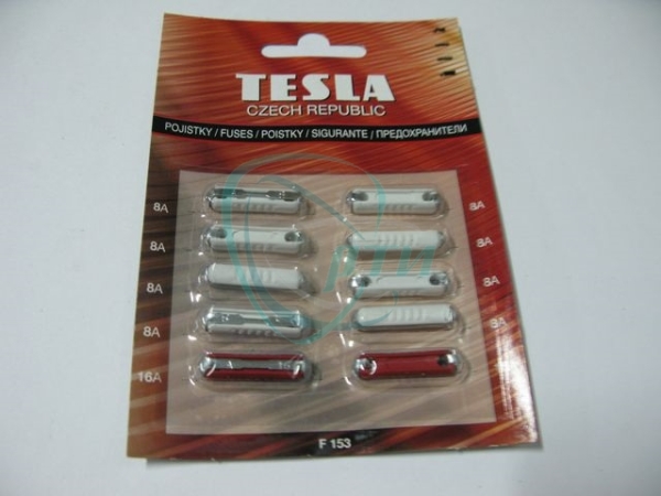 Предохранитель F 153 (8х8А ,2х16А) блистер 10 шт.