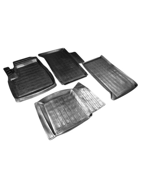 Ковры салона УАЗ 3162 "Патриот" (14-) резина передний задний ряд AVTODRIVER