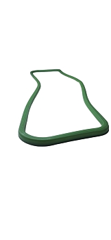 Прокладка клапанной крышки ЯМЗ-238 (силикон зеленый)