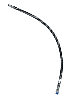 Шланг подкачки переднего колеса ЗИЛ-131 L-730мм (в пружине)