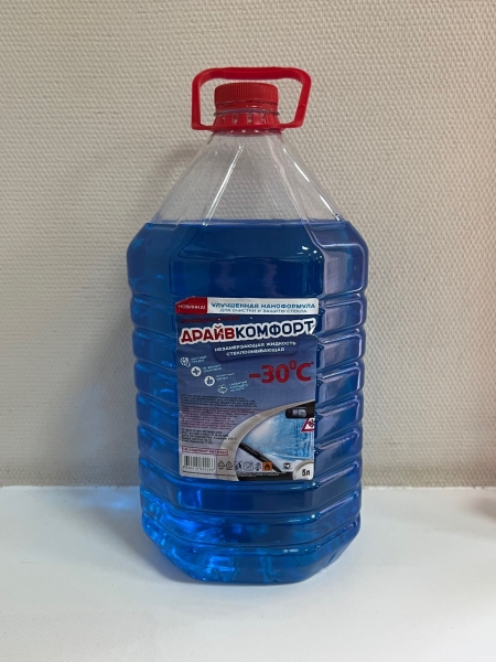 Жидкость стеклоомывающая (красная крышка) -25 "Драйв комфорт"