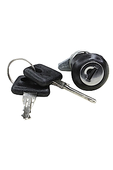 Личинки замка двери Г-ль Бизнес (1 личинка, 2 ключа (черн)