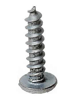 Винт М4х16 плоский шлиц. (самонарезающий)