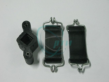 Р/к подвески глушителя 2101-2107 (ремень 2шт, подушка 1 шт)