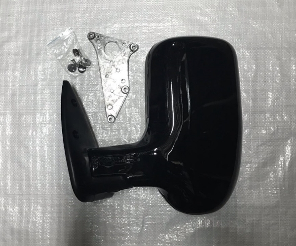 Зеркало заднего вида /Г-ль/Соб-ль/ руч. привод (черное) левое