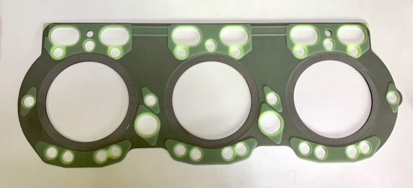 Прокладка головки блока ЯМЗ-236 н/обр. (металл/силикон)