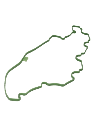 Прокладка клапанной крышки ЯМЗ-534 (силикон, зеленый)