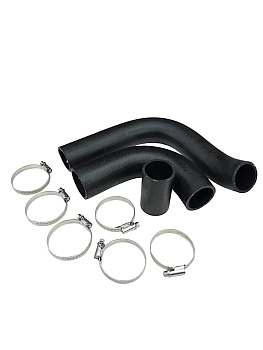 Патрубки радиатора 3110, 3102 дв.402 (к-т 3 шт с хомутами червячными) ОРИГИНАЛ ФАРЕР