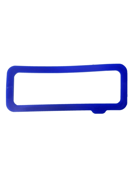 Прокладка крышки коробки толкателей Г-ль 417\421\4216 (силикон) синий 5,0 мм