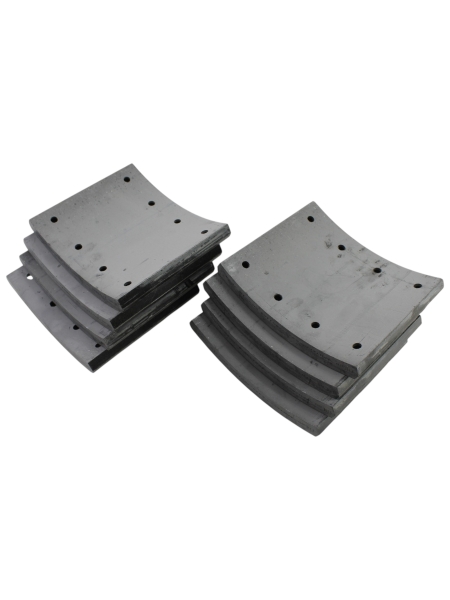 Накладка тормозная МАЗ с заклепками 8шт. (сверл)