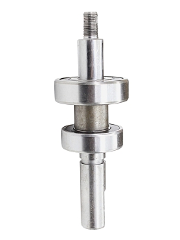 Вал помпы Г-53, УАЗ в сборе (с подшипниками)