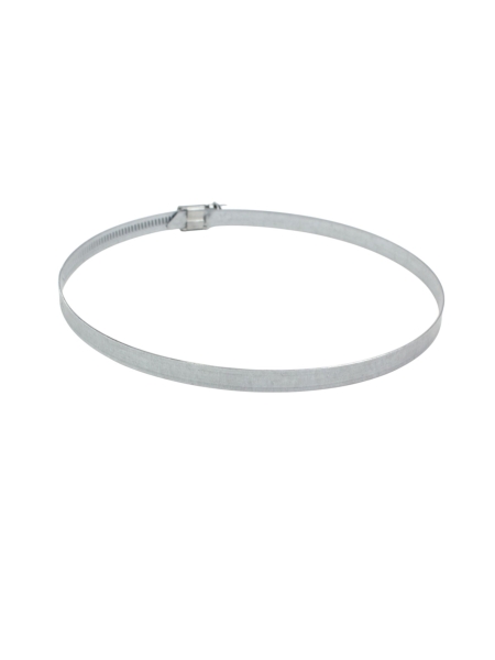 Хомут червячный 140-160/9 (цинковое хроматирование) Завод ТРУД