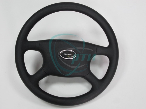 Колесо рулевого управления 3302, 2217 мягкий, классик, 4-спицевый