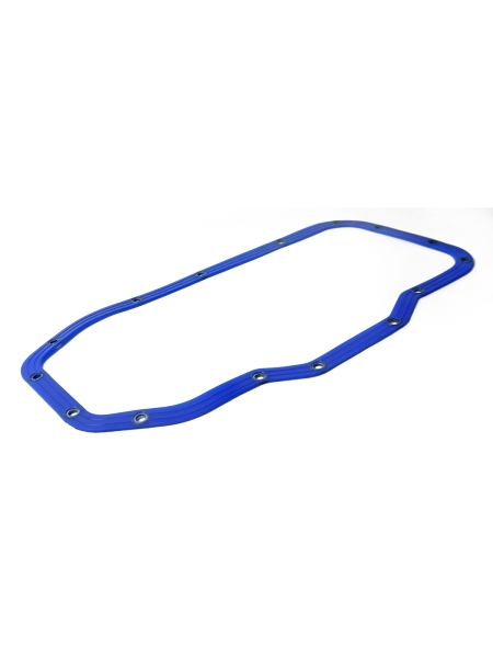 Прокладка масл. картера 406 дв. (силикон с пресс-шайбами) синий