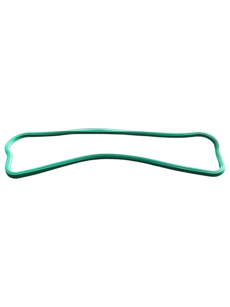 Прокладка клапанной крышки ЯМЗ-236 (резина, зеленая, МБС)