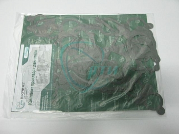 Прокладки двигателя 406 (16 шт. паронит 0,5) Стандарт Эксперт РТИ Комплект