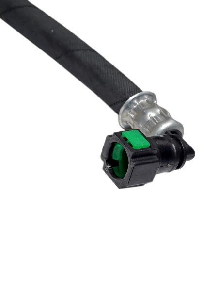 Шланг топливный D8 быстросъемный 2 штуцер (прямой+угловой) L-100 см