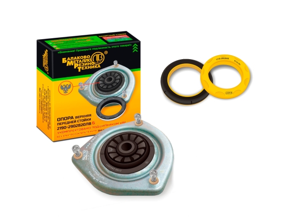 Опора верхняя передней стойки для а/м ВАЗ-2190 Гранта без ЭУР (в сборе с подшипником БМРТ, в индивид