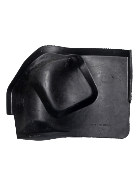 Уплотнитель брызговика левого крыла (лопух)