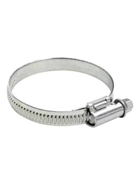 Хомут червячный 40-56/9 (цинковое хроматирование) Завод ТРУД