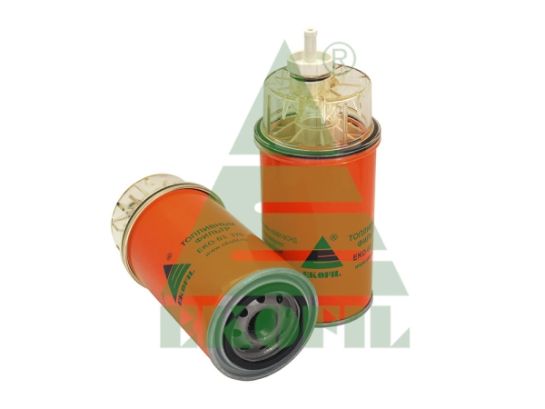 Фильтр топливный Экофил КАМАЗ, ПАЗ дв.Cummins B3.9/5.9 (с колбой)