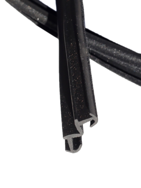 Уплотнитель стекла 2105 (опускного) перед. (бархотка) БРТ