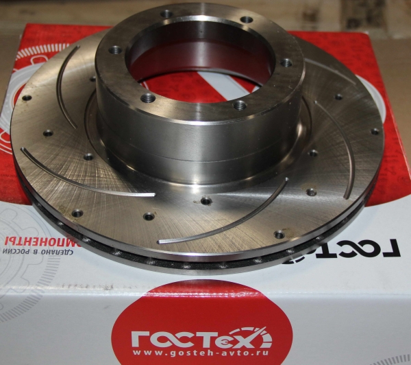 Диск тормозной ГАЗ-3302  в уп.  усил. с перфорацией