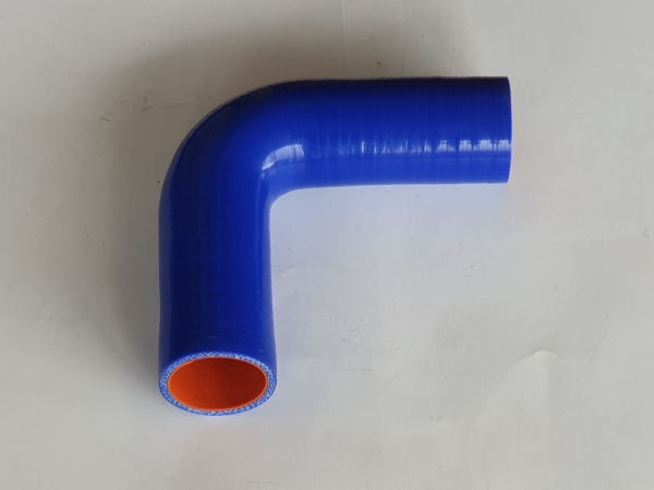 Патрубок угловой переходной 32/38х150/150^90° (силикон) Technik