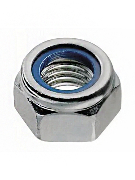 Гайка М8х1,25 с нейлоновым кольцом
