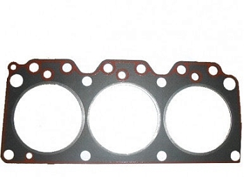 Прокладка головки блока МТЗ-320 (ММЗ 3LD 3 цилиндра) (б/асб с герм.) Премиум