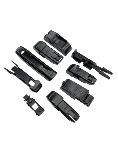 Щетка стеклоочистителя бескаркасная 16/400mm креплени 9 коннекторов KURUMAKIT