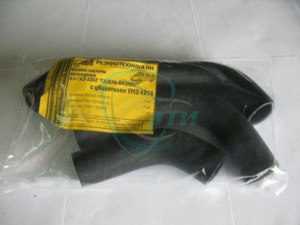 Патрубки радиатора 3302 Бизнес (УМЗ дв.4216 с 2010 г) 3шт. ВПТ