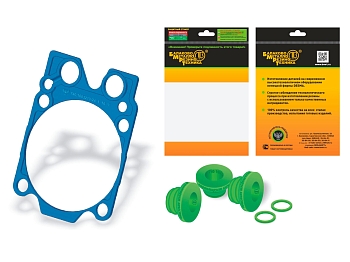 Р/к головки блока цилиндров для а/м КАМАЗ Евро (в индивидуальной упаковке, компл на 1 цилиндр из 3 н