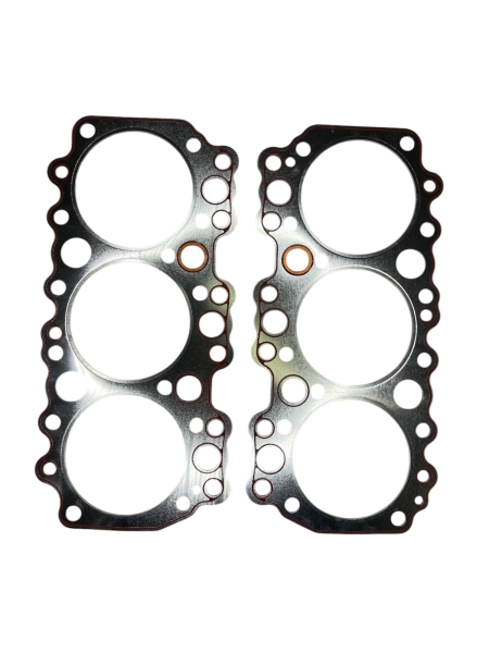 Прокладка головки блока Д-260 (на 3 цил. к-т из 2 шт.) с герметиком усилена (обложена) металлом БЦМ