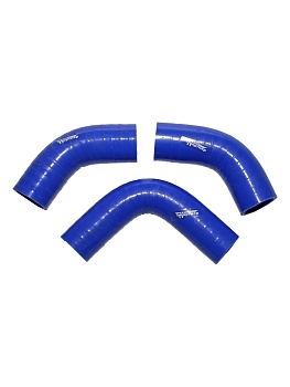 Патрубки радиатора УАЗ-452,469 дв.УМЗ-417 (90л/с) (3 шт.) силикон ТехноПартнер