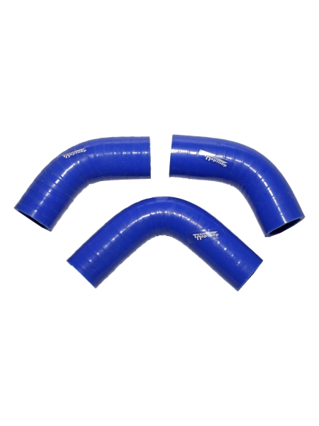 Патрубки радиатора УАЗ-452,469 дв.УМЗ-417 (90л/с) (3 шт.) силикон ТехноПартнер