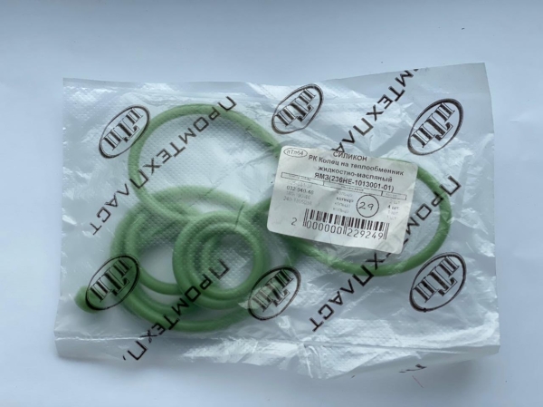 44 Р/к Колодец на теплообменник жидкостно-масляный ЯМЗ (зелёный)